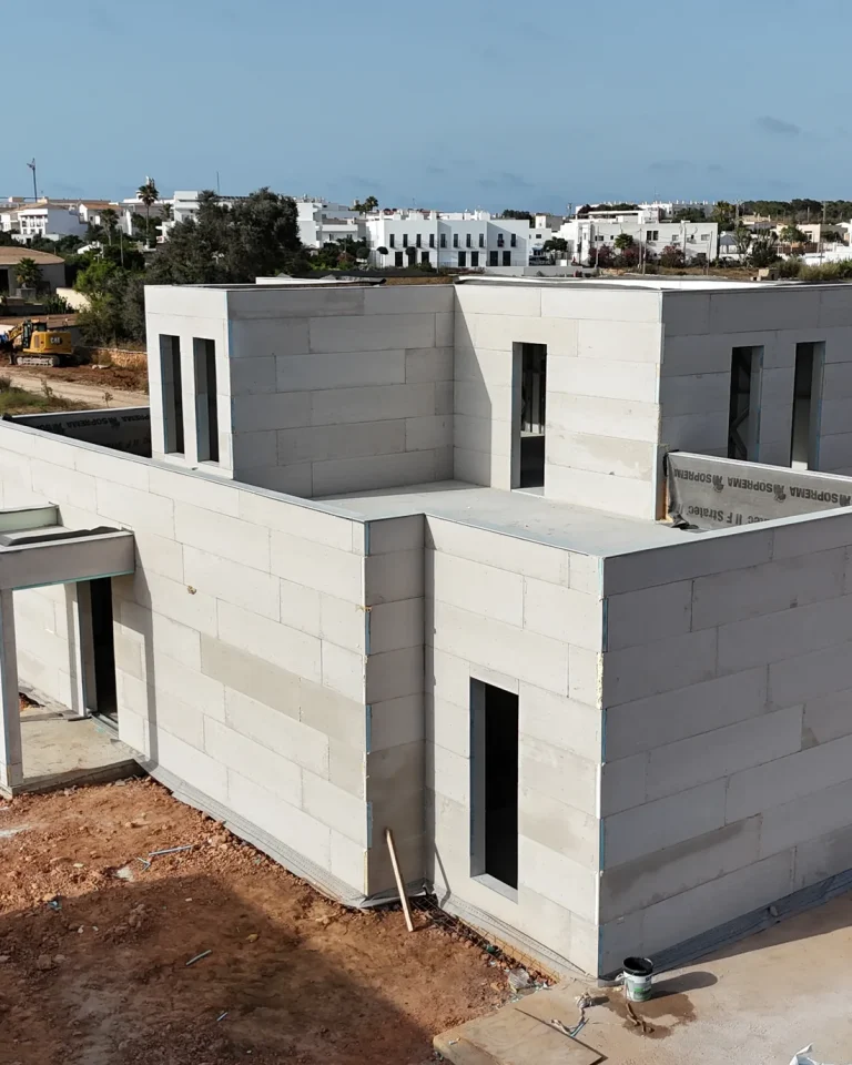 Volumen de dos plantas en Steel Frame con aberturas verticales calculadas
